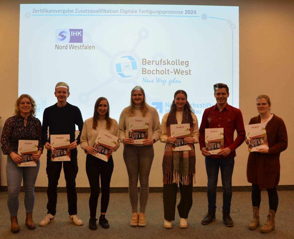 Absolventen Digitale Fertigungsprozesse